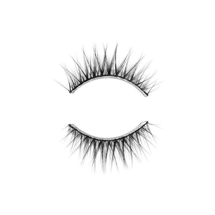 Pair of delicate, airy false eyelashes designed for a natural look, featuring lightweight, wispy strands for easy application with Lashies™ - Airy - On The Go | Moxielash.
