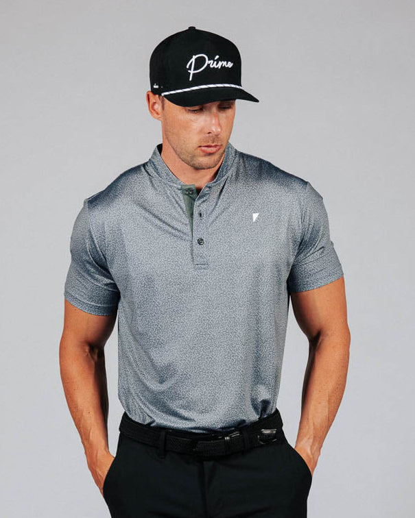 Lava Rock Blade Collar Polo