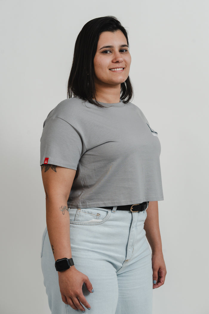 Legacy Shadow Womens Tee - Grey