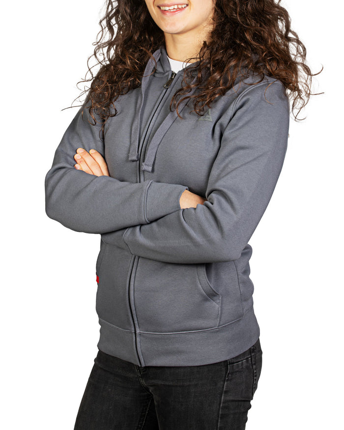 Legacy Womens Zip Up - Grey