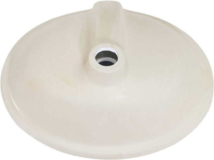 Lily 18" x 15" Oval White Finish Ceramic Undermount Sink - Altair Design