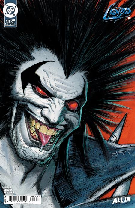 LOBO #1 CVR G INC 1:25 JUAN FERREYRA CARD STOCK VAR