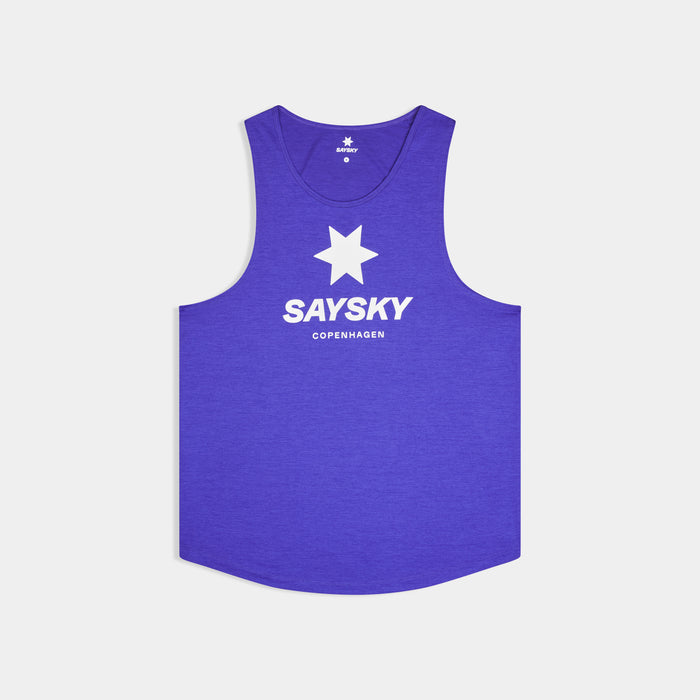 Saysky Logo Combat Pro Singlet Purple 7012 SM30003