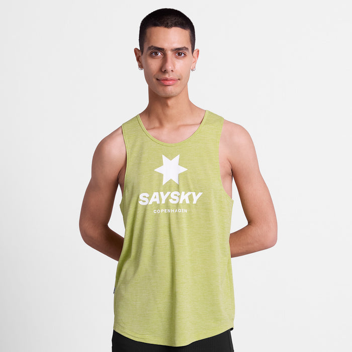 Saysky Logo Combat Pro Singlet Yellow 4009 SM30003