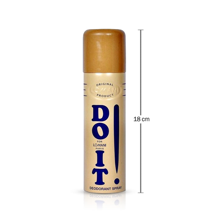 Lomani Do It Body Spray for Men 200ml + 200ml(Pack of Two)