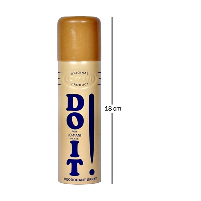Lomani Do IT Deodorant Perfume Spray for Unisex , 200ml