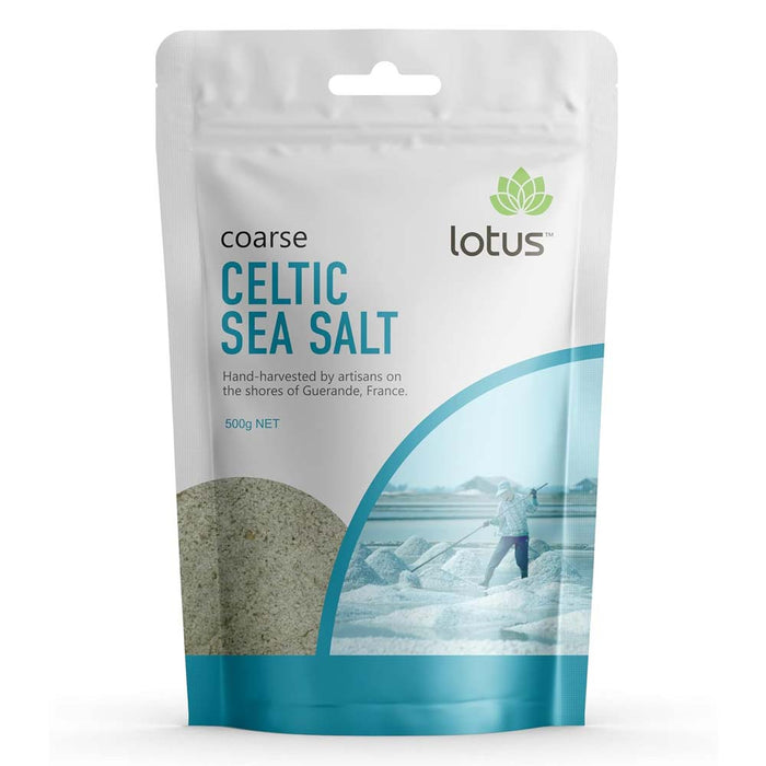 Lotus Celtic Sea Salt Coarse - 500g - L'Organic
