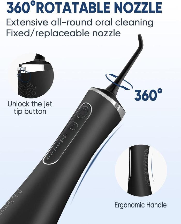 2x Smart Teeth Water Flosser & Teeth Water Cleaner Bundle - MySmile
