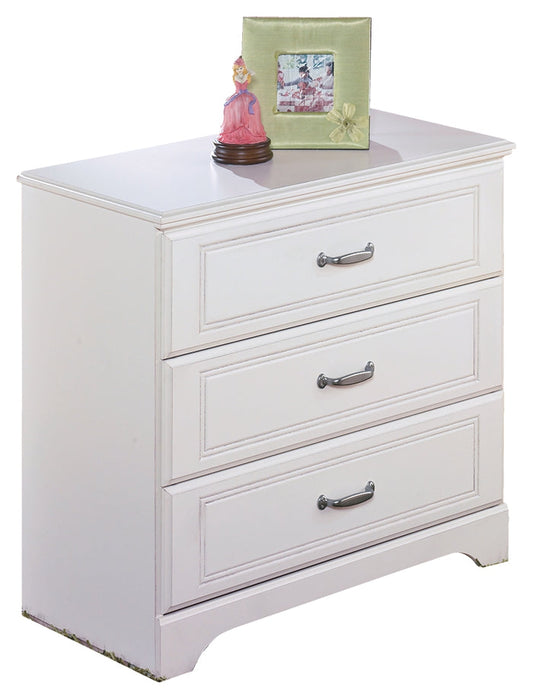 Lulu B102-19 White Loft Drawer Storage
