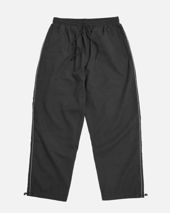 Yardsale Luna Shell Track Bottoms in Black / Grey blues store www.bluesstore.co