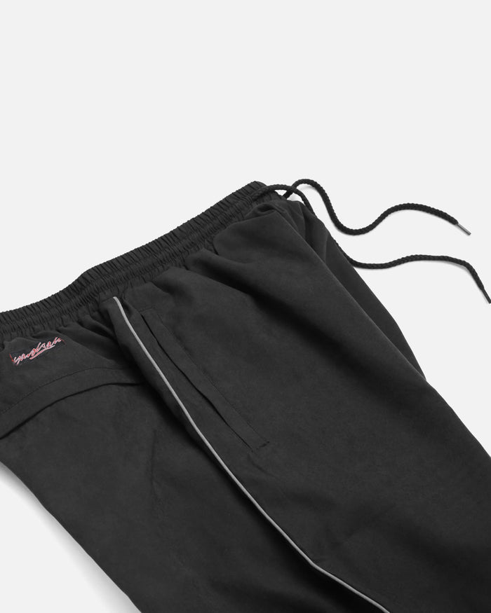 Yardsale Luna Shell Track Bottoms in Black / Grey blues store www.bluesstore.co