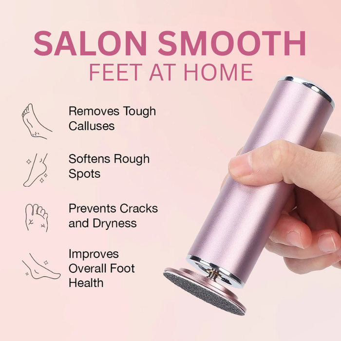 Lunea™ 2-in-1 Electric Foot Polisher
