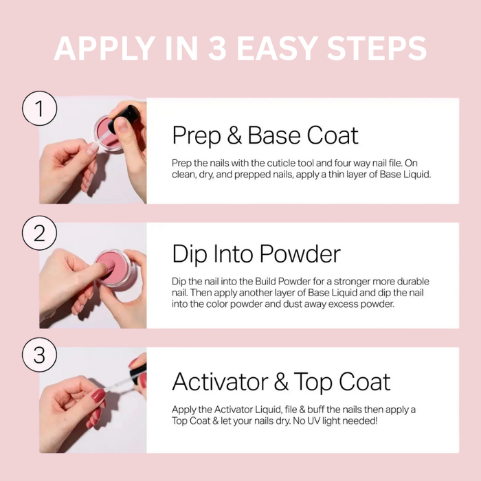 Lunea Powder Dip Nails