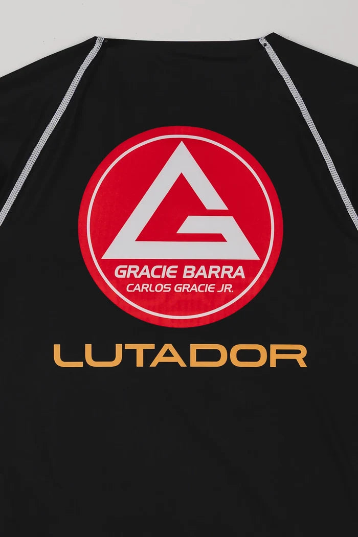 Lutador Longsleeve Ranked Rashguard - Black