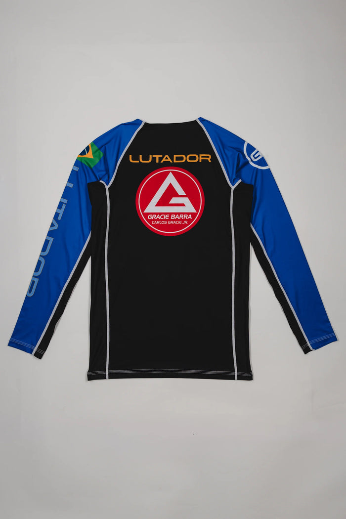 Lutador Longsleeve Ranked Rashguard - Blue
