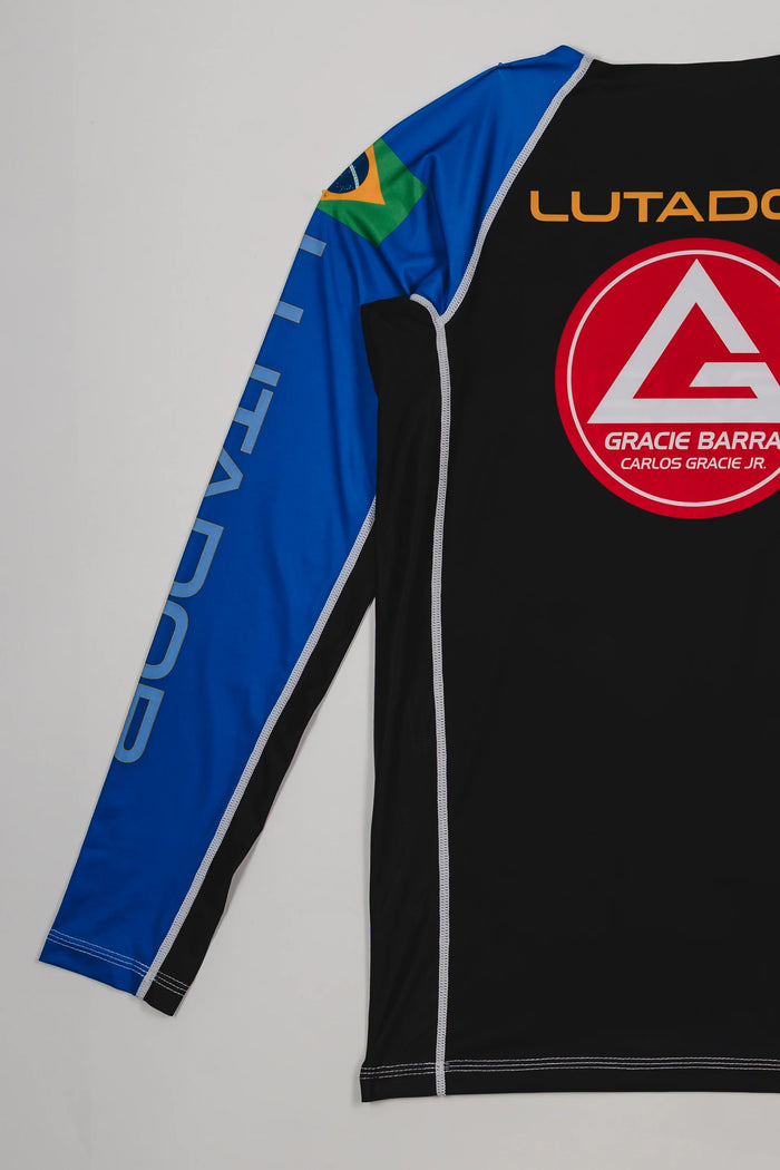 Lutador Longsleeve Ranked Rashguard - Blue