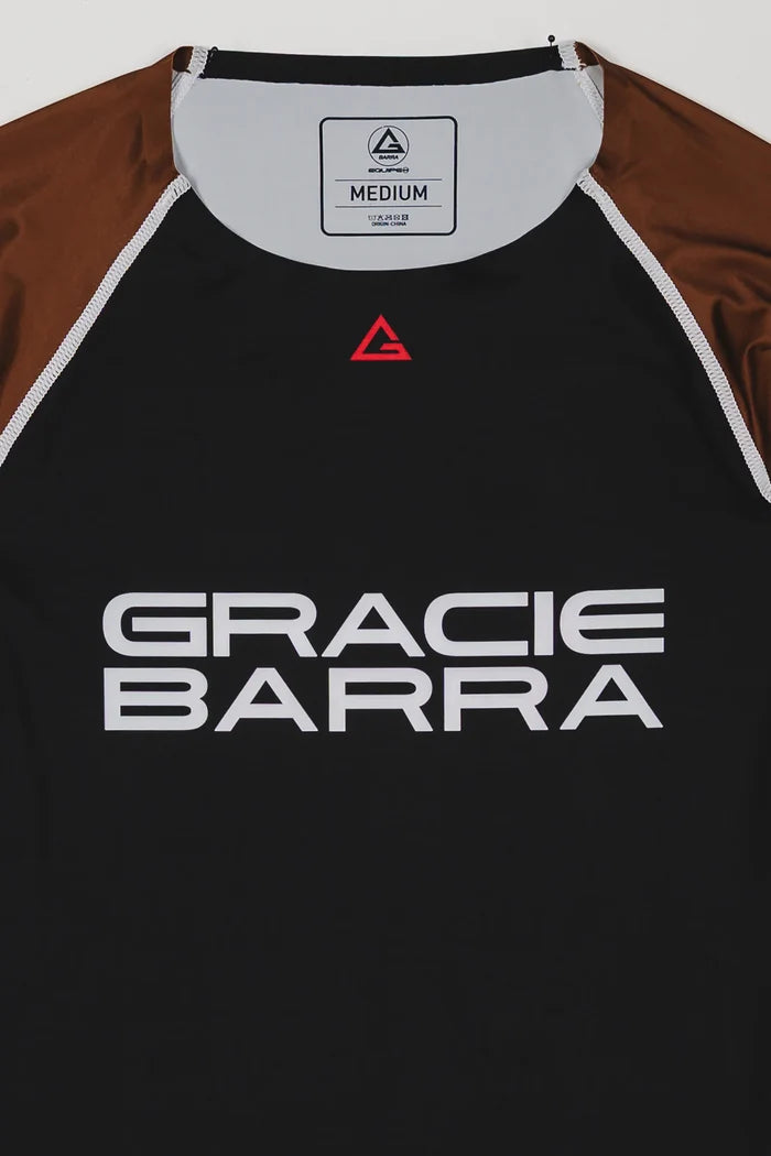 Lutador Longsleeve Ranked Rashguard - Brown