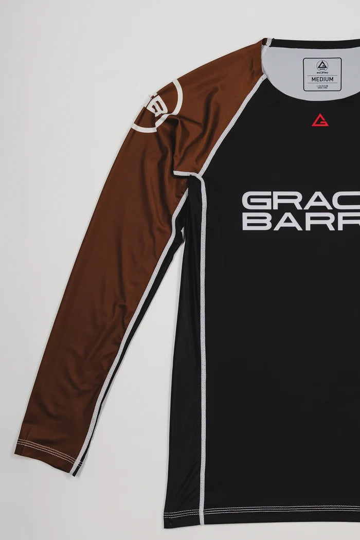 Lutador Longsleeve Ranked Rashguard - Brown