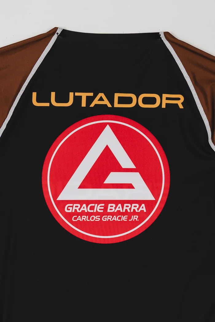 Lutador Longsleeve Ranked Rashguard - Brown