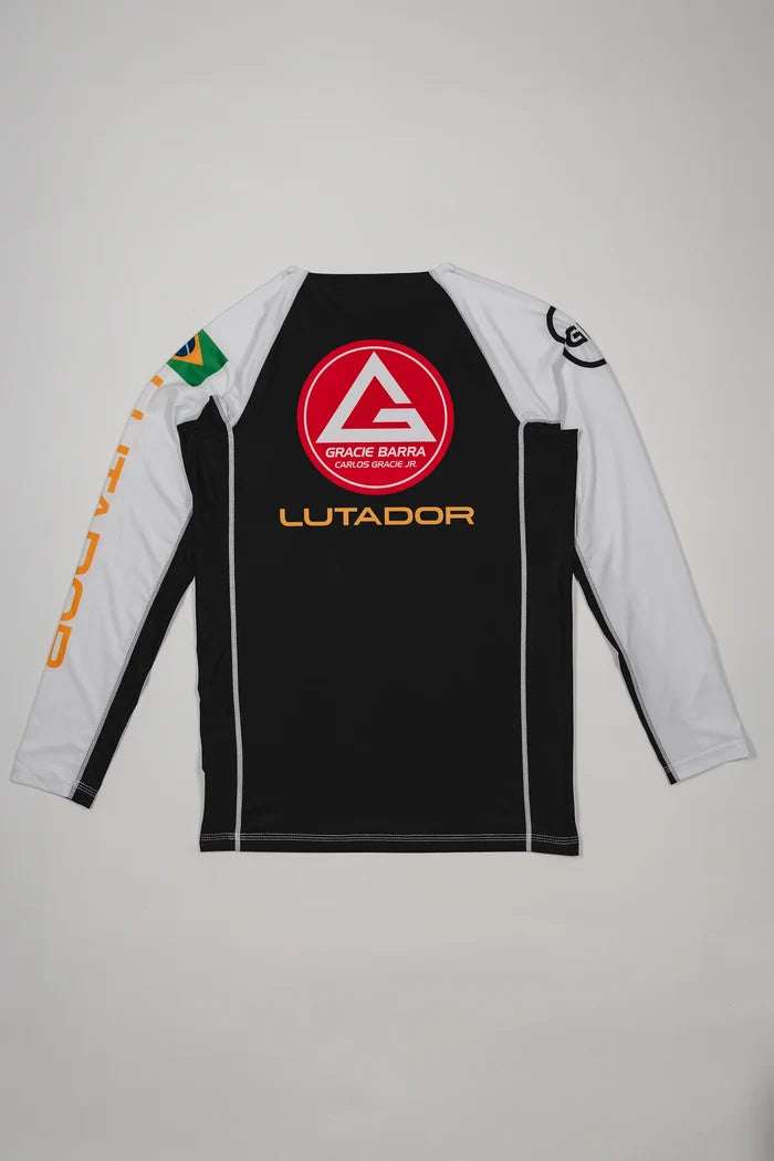 Lutador Longsleeve Ranked Rashguard - White