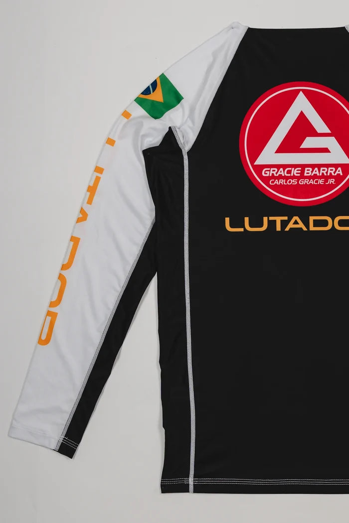 Lutador Longsleeve Ranked Rashguard - White