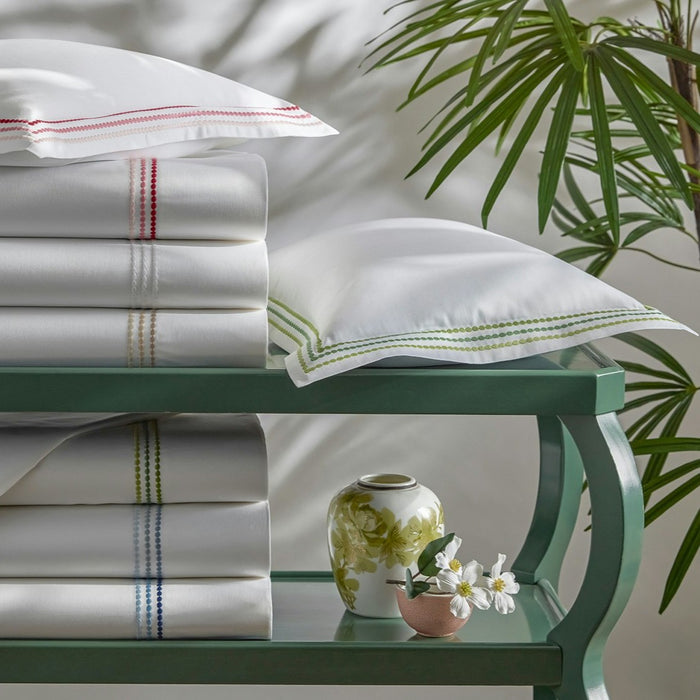 Matouk Amara Triple Pearl Bed Linen Collection