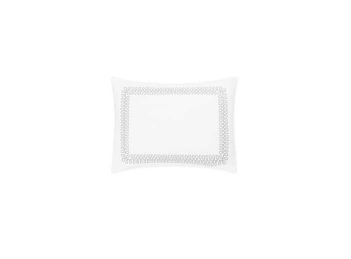 Boudoir Sham 12″ x 16″ / Silver