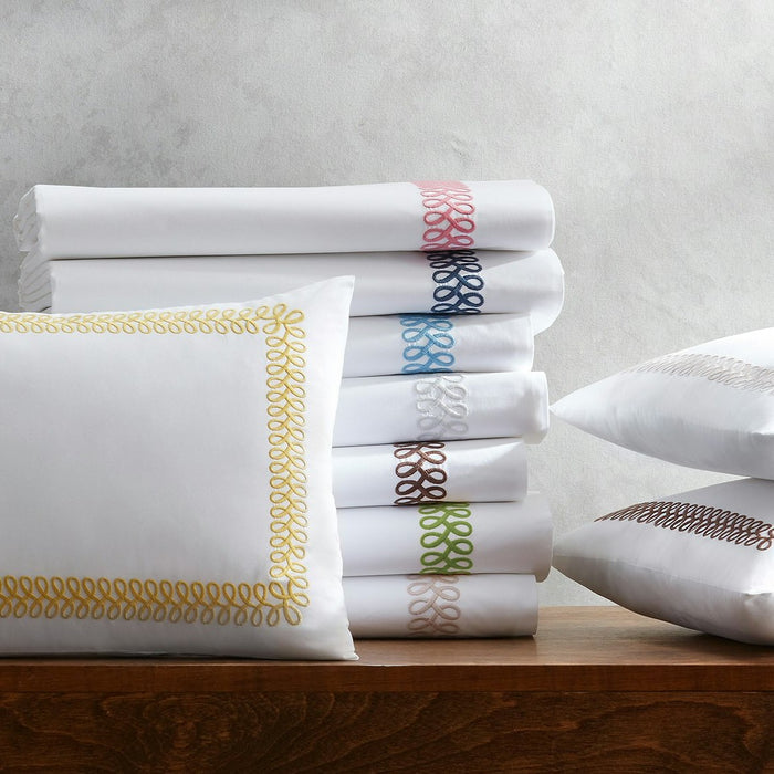 Matouk Astor Braid Bed Linen Collection