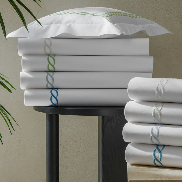 Matouk Classic Chain Bed Linen Collection