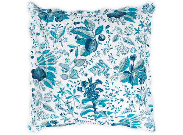 Euro Sham 27″ x 27″ / Prussian Blue