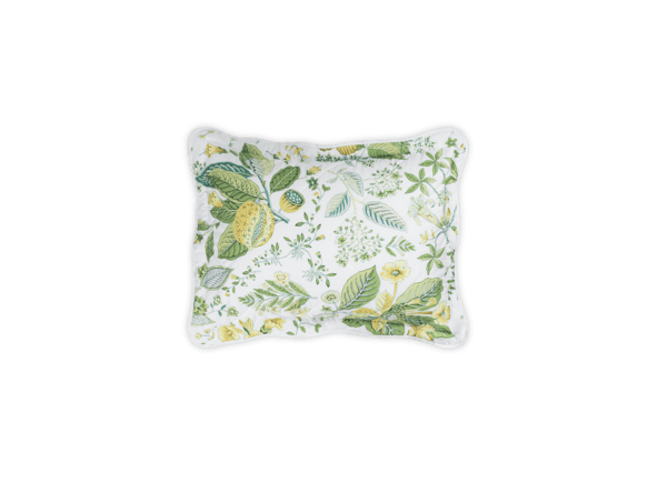 Quilted Boudoir Sham 12″ x 16″ / Citrus