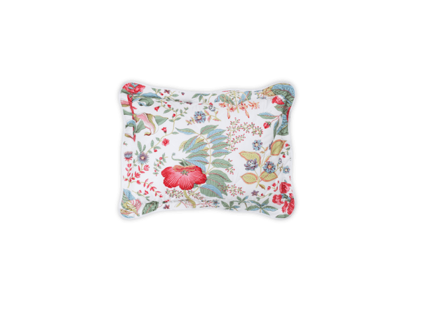 Quilted Boudoir Sham 12″ x 16″ / Pink Coral