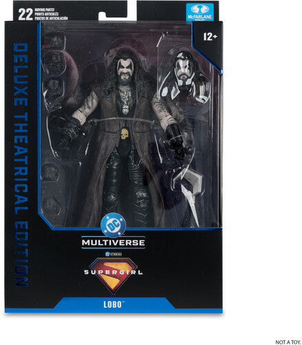 McFarlane Toys - DC Multiverse - Supergirl Movie - 7" Lobo Action Figure (Deluxe Theatrical Edition)