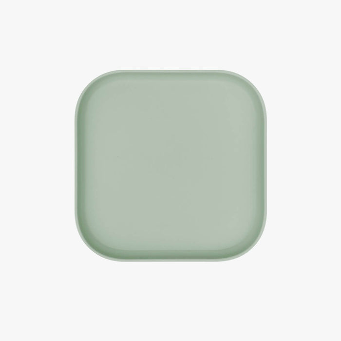 Mealtime Plate in Sage / ezpz Basics Line / Stylish, Durable Plates for Big Kids #color_sage