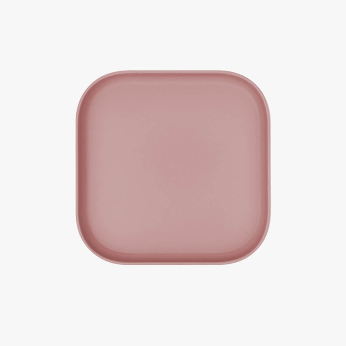 Mealtime Plate in Blush / ezpz Basics Line / Stylish, Durable Plates for Big Kids #color_blush