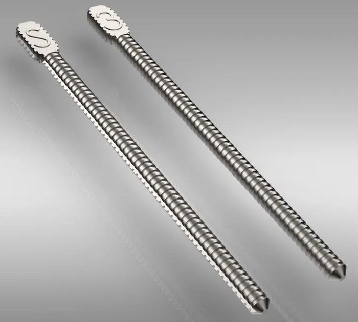 Mecodont Parallel-Sided Post System - Stainless Steel Post - Parallel Sided Vent Post - 10 Pack