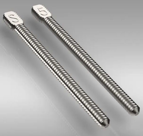 Mecodont Parallel-Sided Post System - Stainless Steel Post - Parallel Sided Vent Post - 10 Pack