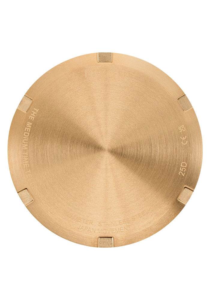 Medium Time Teller - Gold / Green Sunray