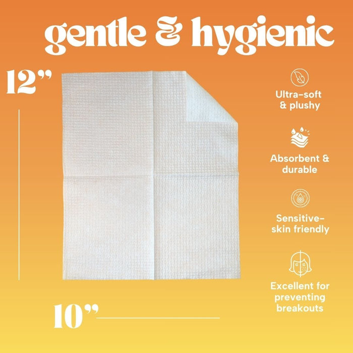 Mei Apothecary DermaTowel Disposable Face Towels - 50 count
