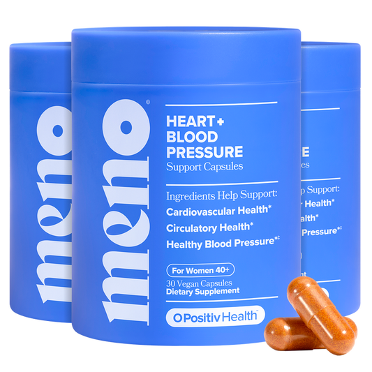 MENO - Heart Health & Blood Pressure Support Capsule Bundle