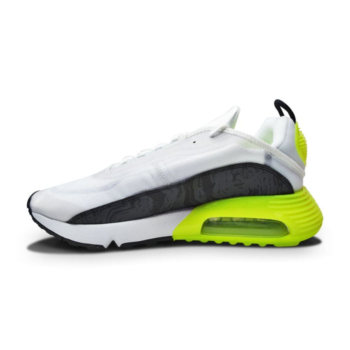 Mens Nike Air Max 2090 - CZ7555 100 - White Cool Grey Volt Black-Mens-Nike-sneakers Foot World
