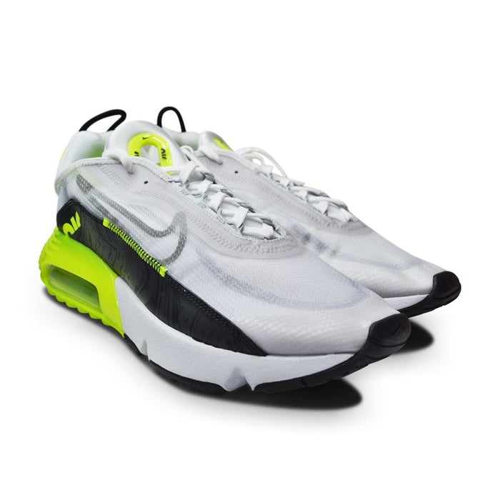 Mens Nike Air Max 2090 - CZ7555 100 - White Cool Grey Volt Black-Mens-Nike-sneakers Foot World