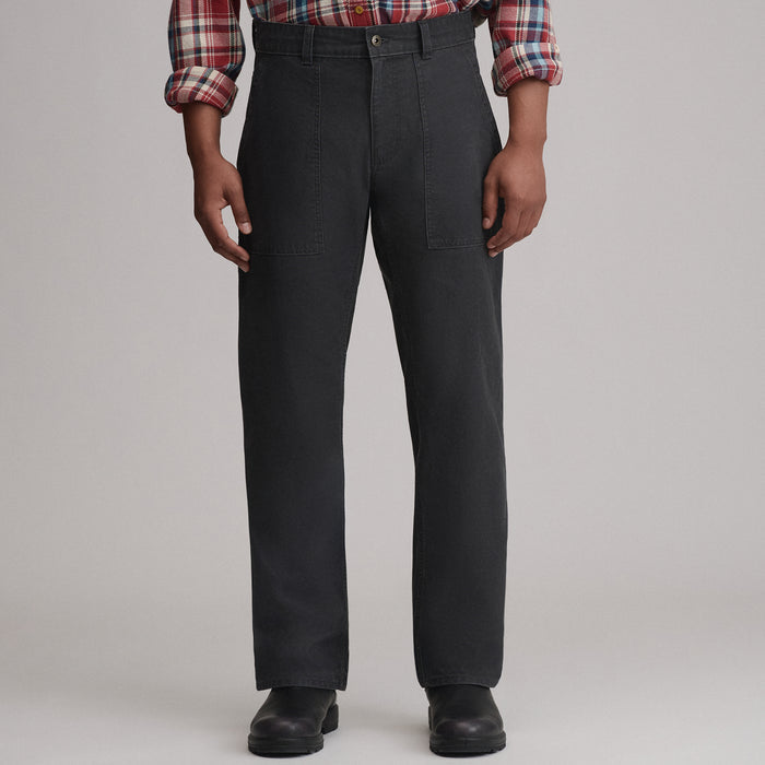 Men's Canvas Carpenter Pants-Carbon-1