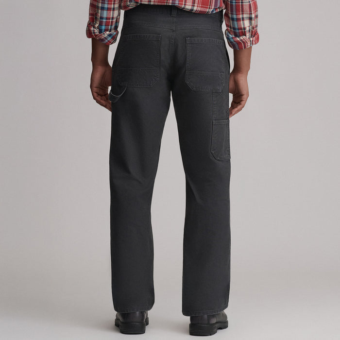 Men's Canvas Carpenter Pants-Carbon-2