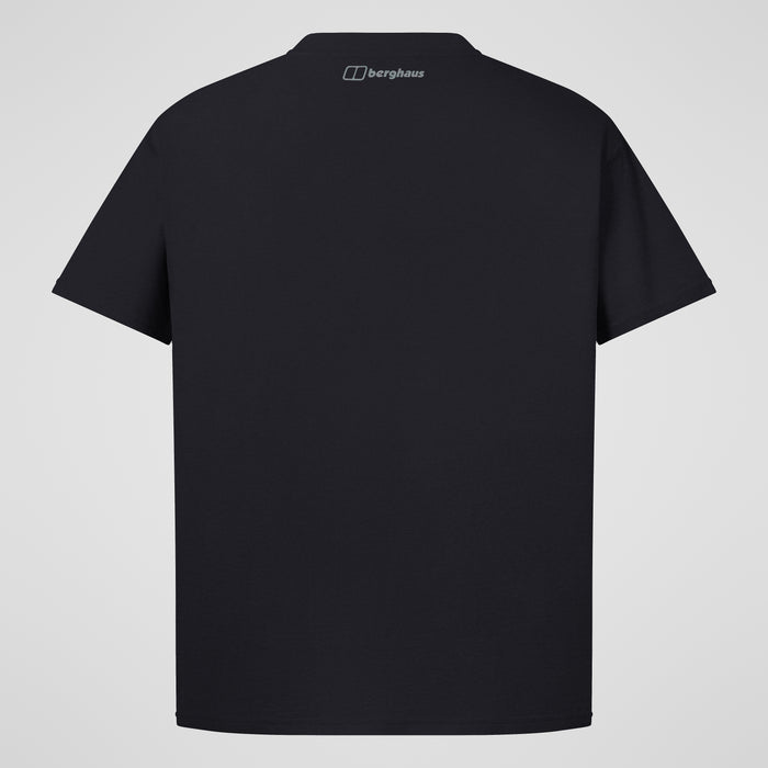 Men's Glitched Blocks Tee - Black