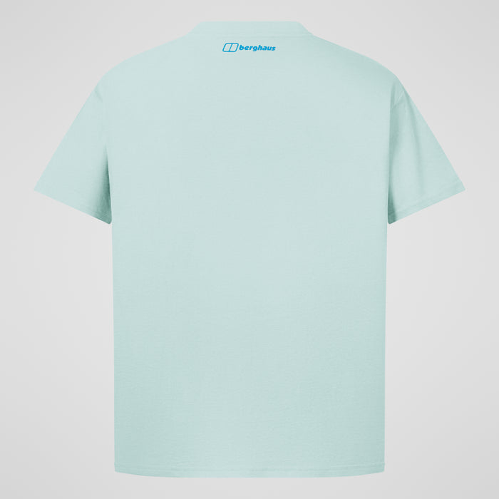 Men's Glitched Blocks Tee - Green