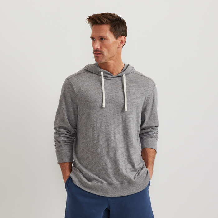 Men's Slub Hoodie-Med Htr Gray-Regular-C1