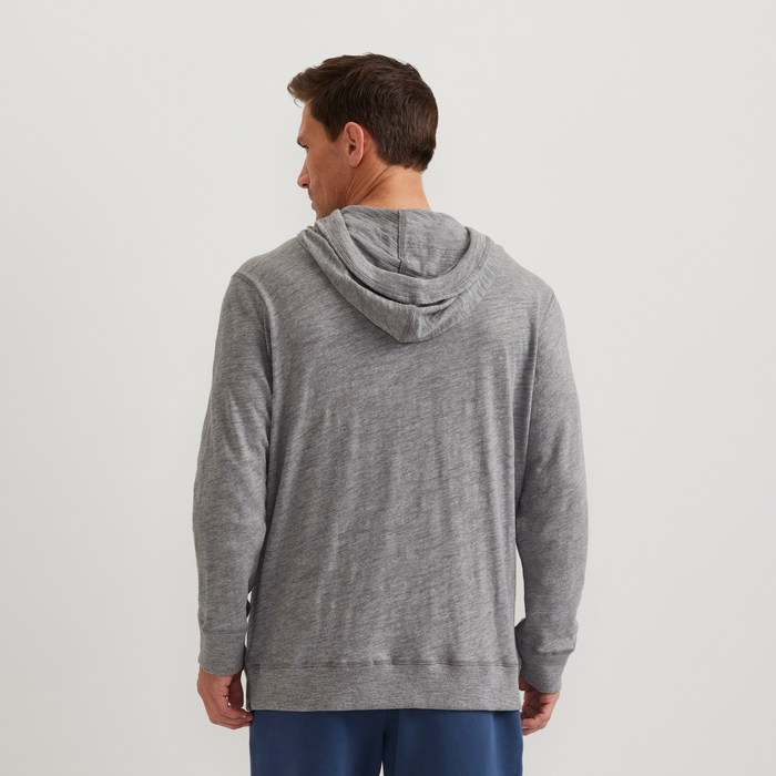 Men's Slub Hoodie-Med Htr Gray-Regular-F1