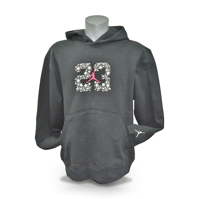 Mens Jordan Sport DNA Fleece Pullover Hoodie - DJ0218-010 - Black-Jordan-195244661244-sneakers Foot World