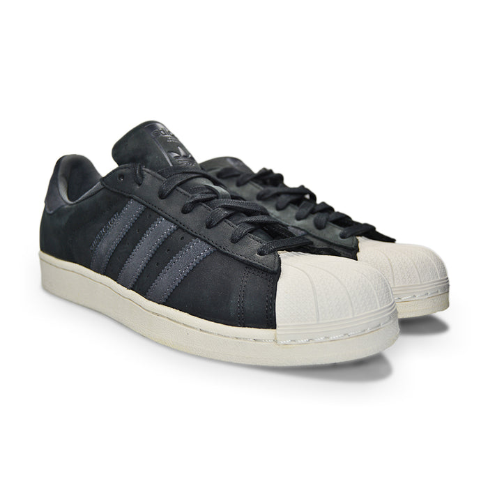 Mens Adidas Superstar Waxy - M8092M - Black Waxy